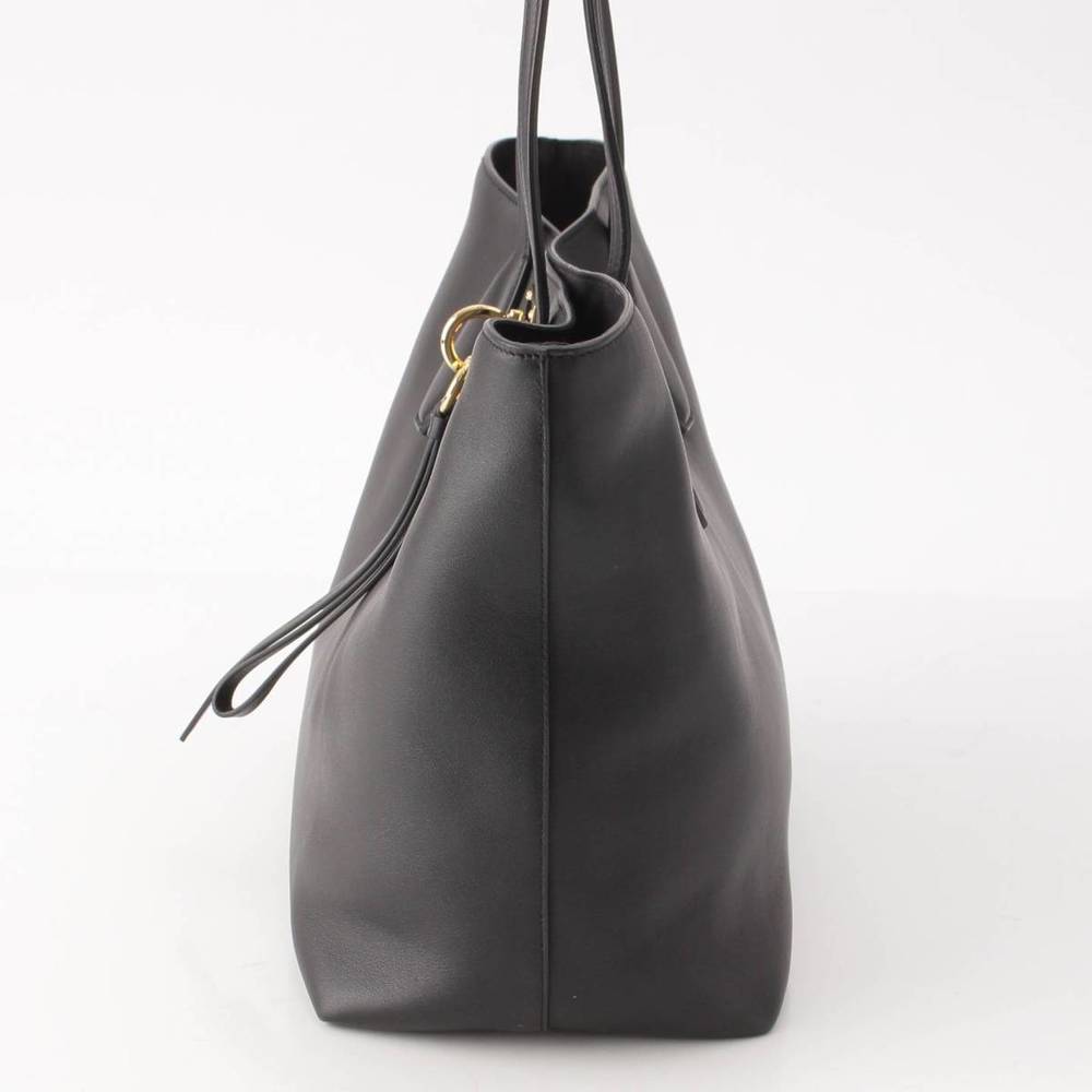 Salvatore Ferragamo x with strap black Gancini tote bag - Picture 3 of 9